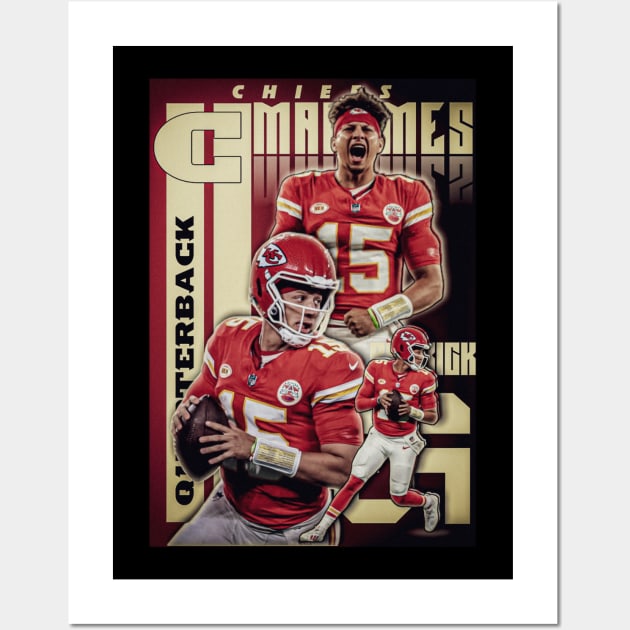 Mahomes 15 Wall Art by NFLapparel